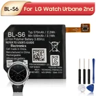 Сменный аккумулятор BL-S6 для часов LG Watch Urbane 2nd Edition LTE W200 W200A, аккумулятор 570 мАч, оригинал