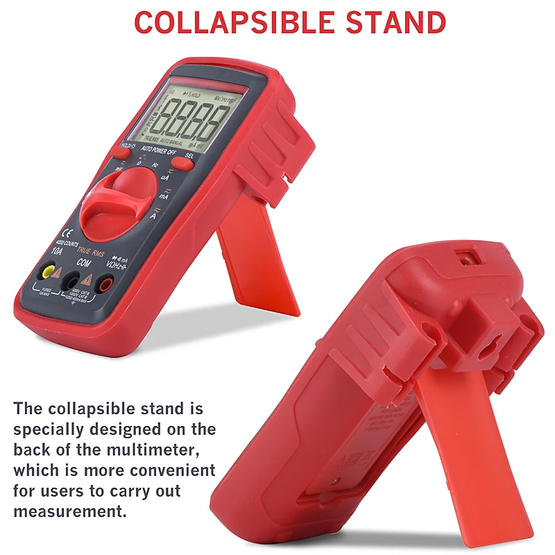 Universal High Precision Digital Multimeter 6000 Counts Auto Ranging Tester Intelligent NCV True RMS Anti-Burning ammeter meter