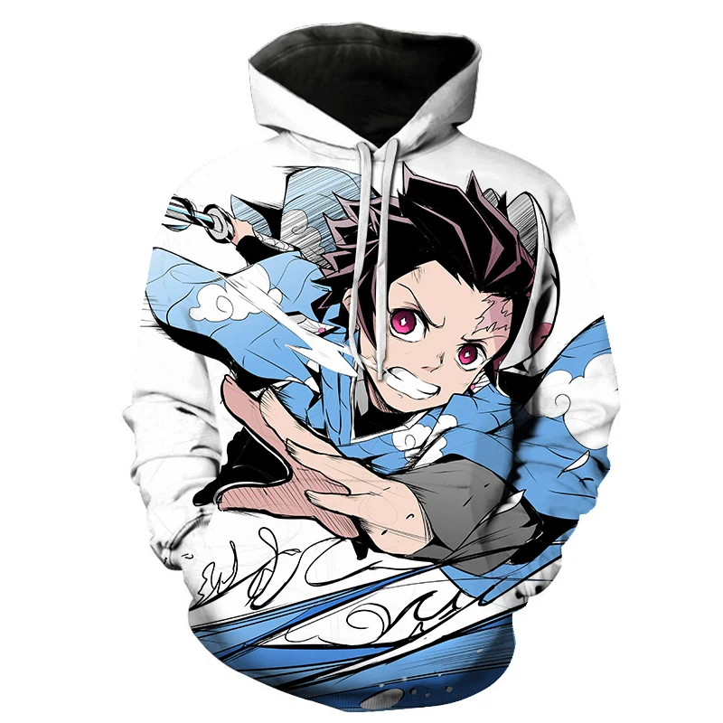 

Женские толстовки с капюшоном и принтом «рассекающий демонов»