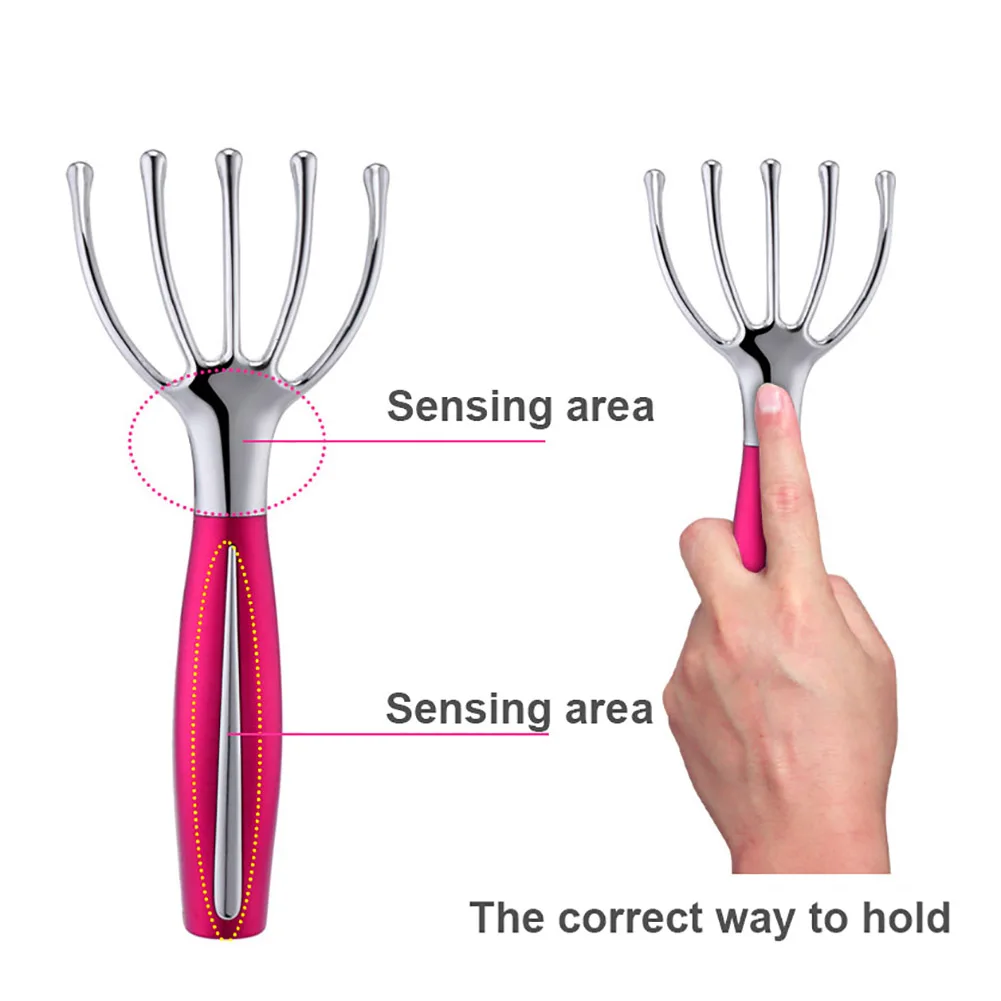 Портативный Электрический пять коготь на палец головы для пожилых людей тело