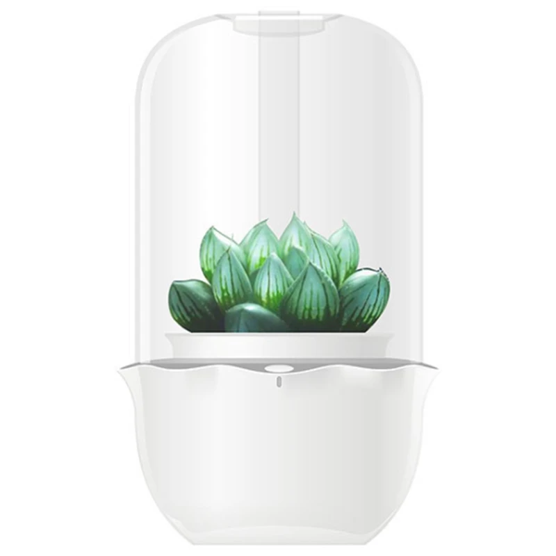 

Mini Cute Desktop Decor Smart Herb Garden Simple Creative Intelligent Personality Succulent Plant Pot