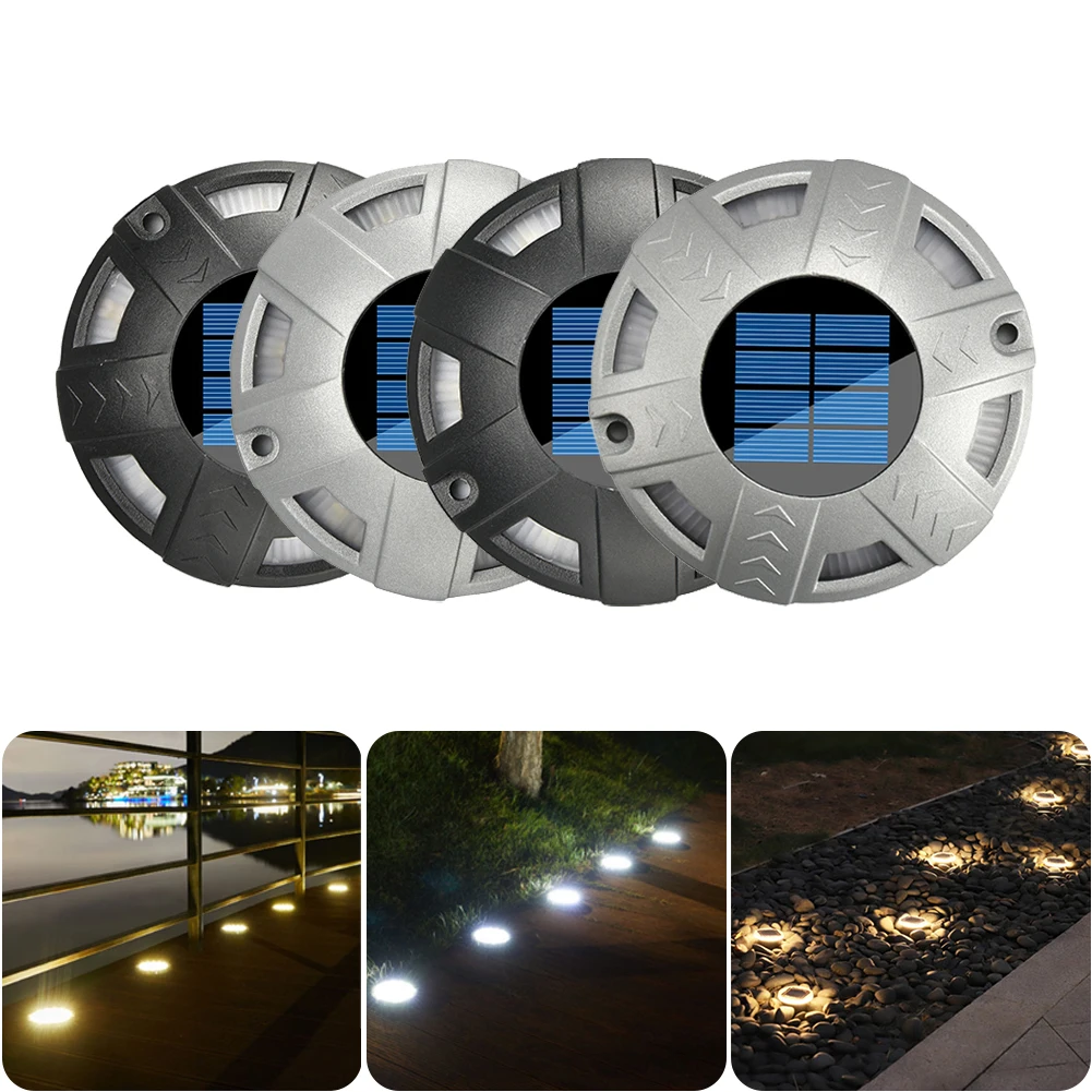 

Solar Ground Light Outdoor Waterproof Garden Landscape Lighting for Yard Deck Lawn Patio Pathway Walkway