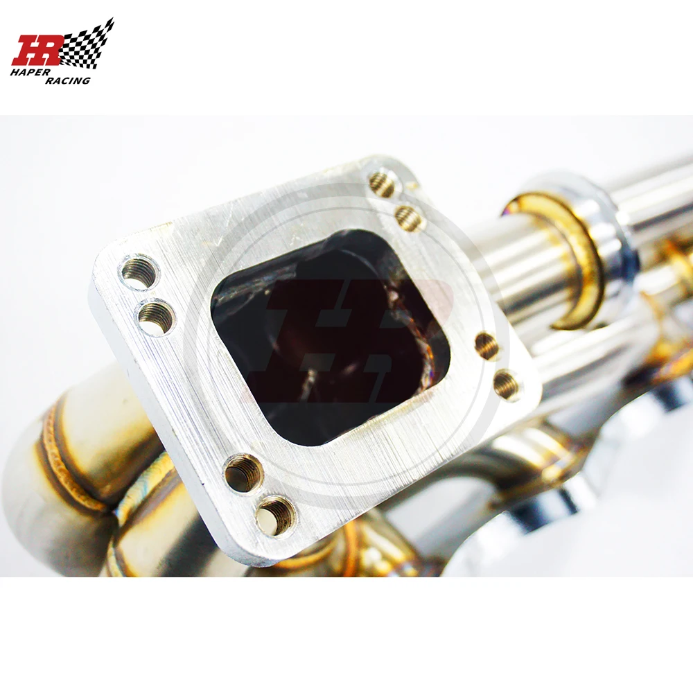 HAPER RACING SS304 T3/T4 42 мм верхнее крепление турбо-коллектор + 44 мусорные ворота для M30 M30B34