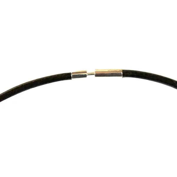 1 шт. модное ожерелье унисекс кожаная пряжка круглый кожаный шнур веревка цепь