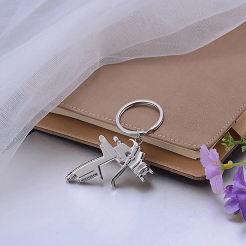 Metal Creative Water Gun Keychain New Style Key Chain Small Pendant | Дом и сад