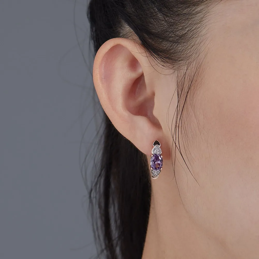 Новое поступление серьги-клипсы цвета розового золота для женщин заводская цена