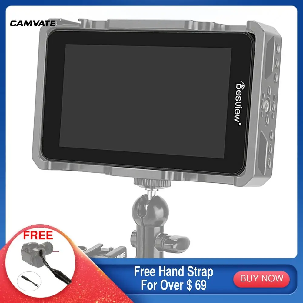 

Видеорегистратор CAMVATE праздничный R6 UHB, 5,5 дюйма, 2800 нит, 4K, HDMI