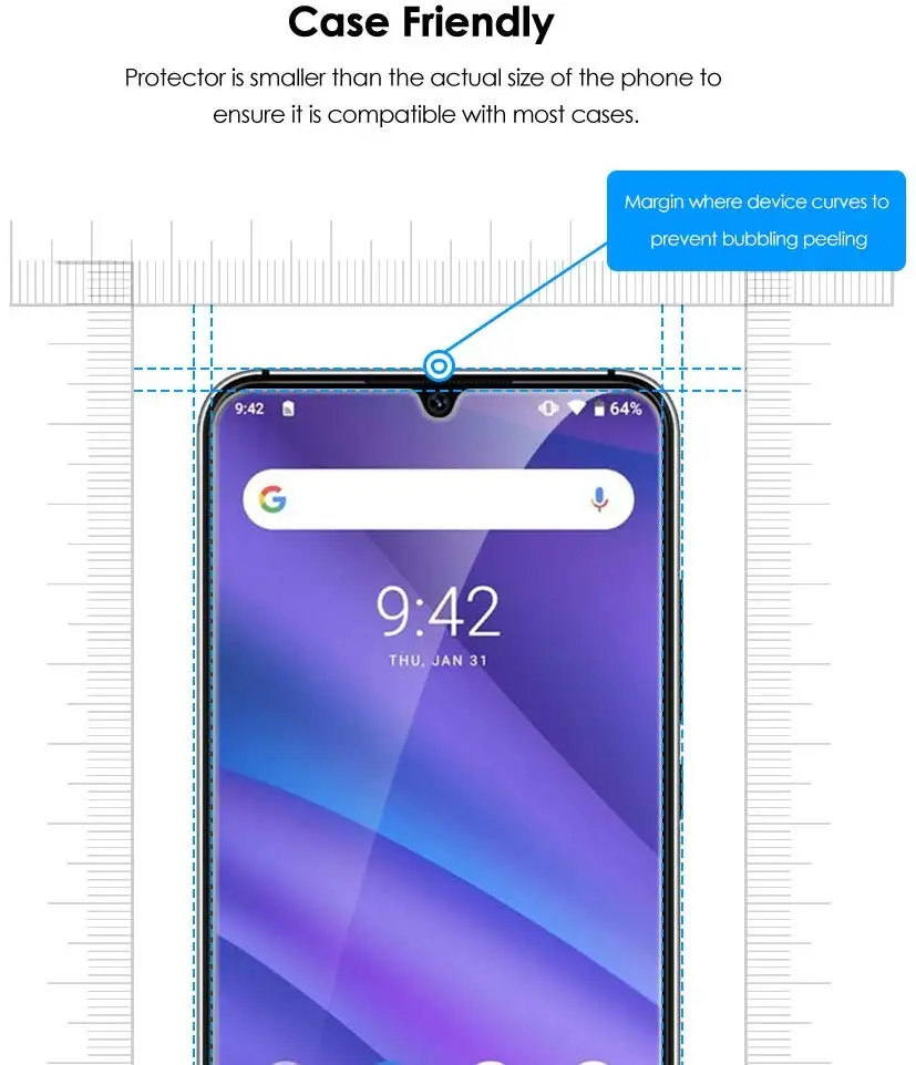 Закаленное стекло для Cubot X20 Pro Защитная пленка экрана | Мобильные телефоны и