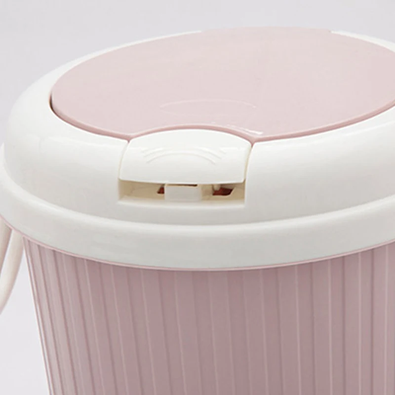 WBBOOMING пластиковые контейнеры для мусора портативное мусорное ведро прижимная