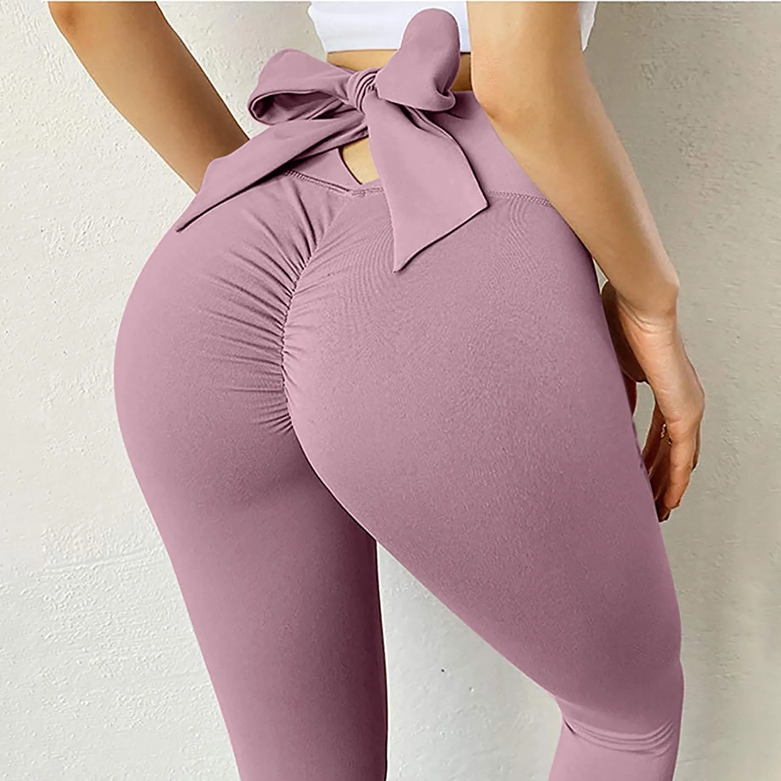 

Plus Size Leggins Ladies Solid Hip Lifting Elastic Fitness Running Yoga Pants leggings sport women fitness