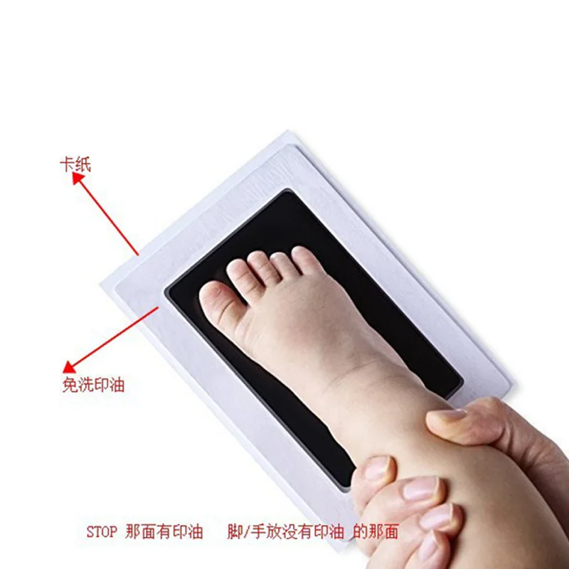 Нетоксичный детский набор для отпечатка ступней с принтом Детские сувениры