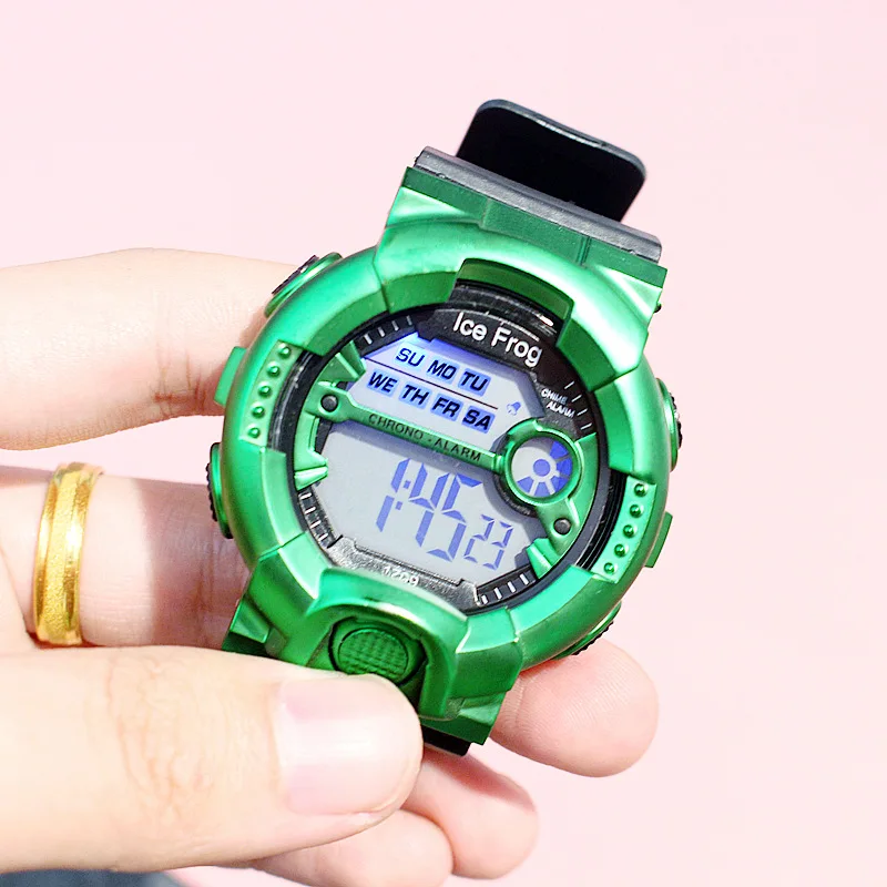 Спортивные Мужские Женские часы для влюбленных брендовые модные детские