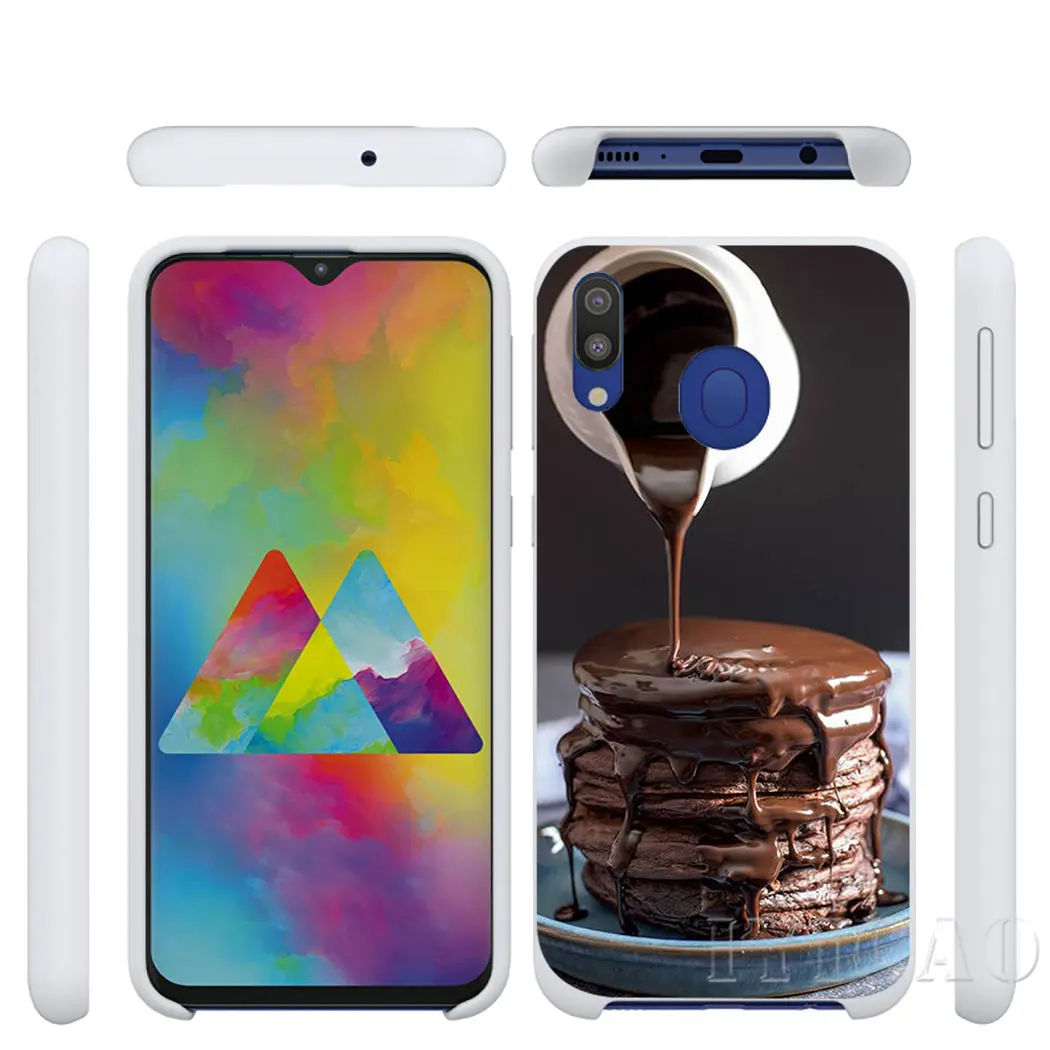 IYICAO еда пончик с надписью don't worry be happy жесткий чехол для телефона samsung A2 A20e A70s J4 J8