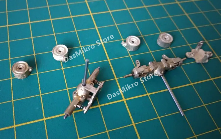 Das87 DS87E17 4WD Unimog Bevel Gear Axle And Suspension DIY Kit RC Car Parts | Игрушки и хобби