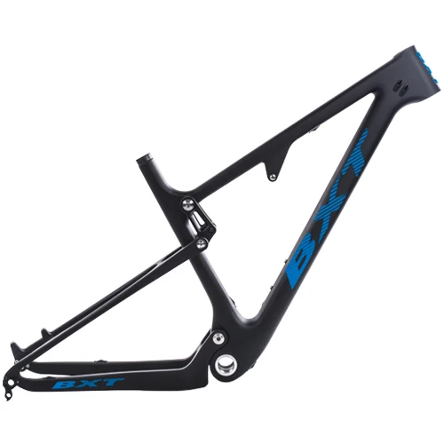 Новая карбоновая Подвеска MTB велосипедная рама 29er 2," подвесной светильник BSA горная рама увеличительная подвесная рама 148 мм 142*12 мм - Цвет: BXT blue logo