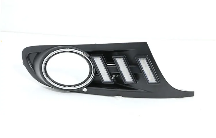 

Eosuns Led Drl Daytime Running Light for Volkswagen Golf 6 2010-2012 with Dynamic Moving Yellow Turn Signal and Blue Night Light