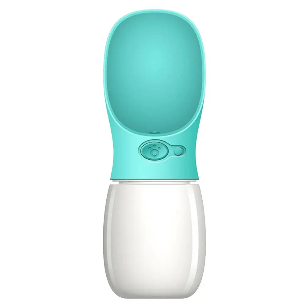 

New 350ML Portable Pet Water Bottle Dispenser Puppy Travel Bowl Drinker Feeder Pet Travel Water Bottle for Outdoor Walking Sep