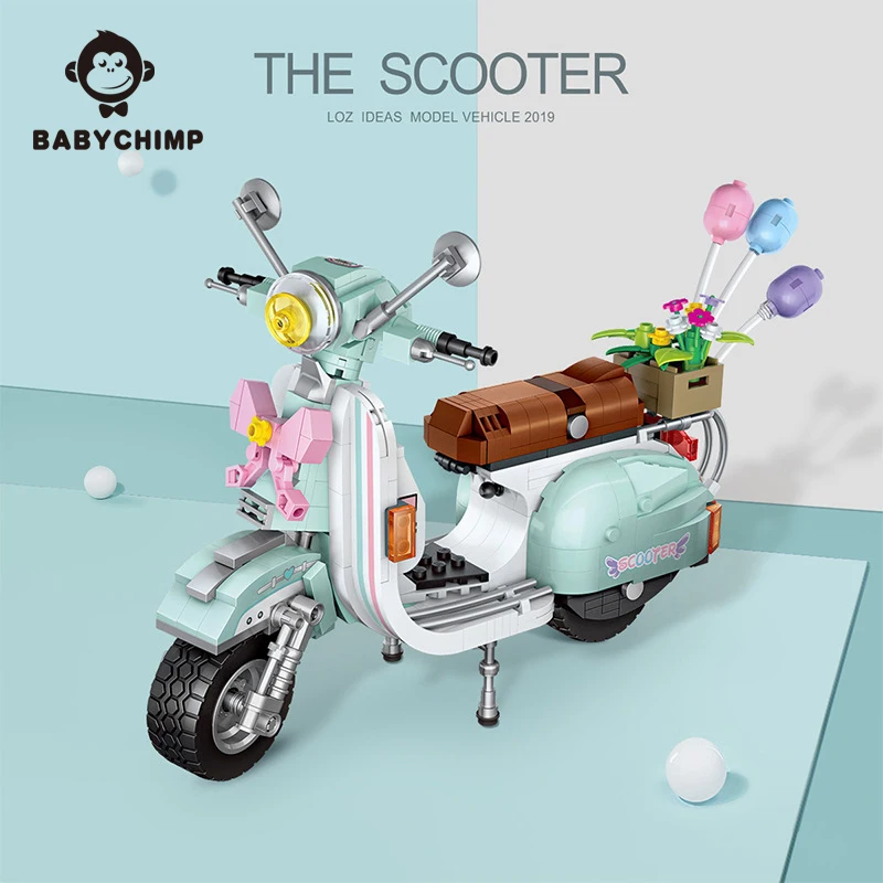 LOZ мини-кирпичи для серфинга утка лодка путешествий автомобиль амфибия автобус