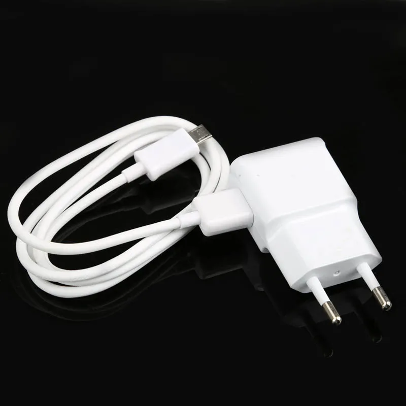 Настенное зарядное устройство с USB кабелем 2 А адаптер для путешествий Samsung Galaxy Note
