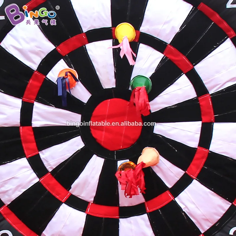 Ткань Оксфорд надувной дартс доска палка для стрельбы стена детской игры с