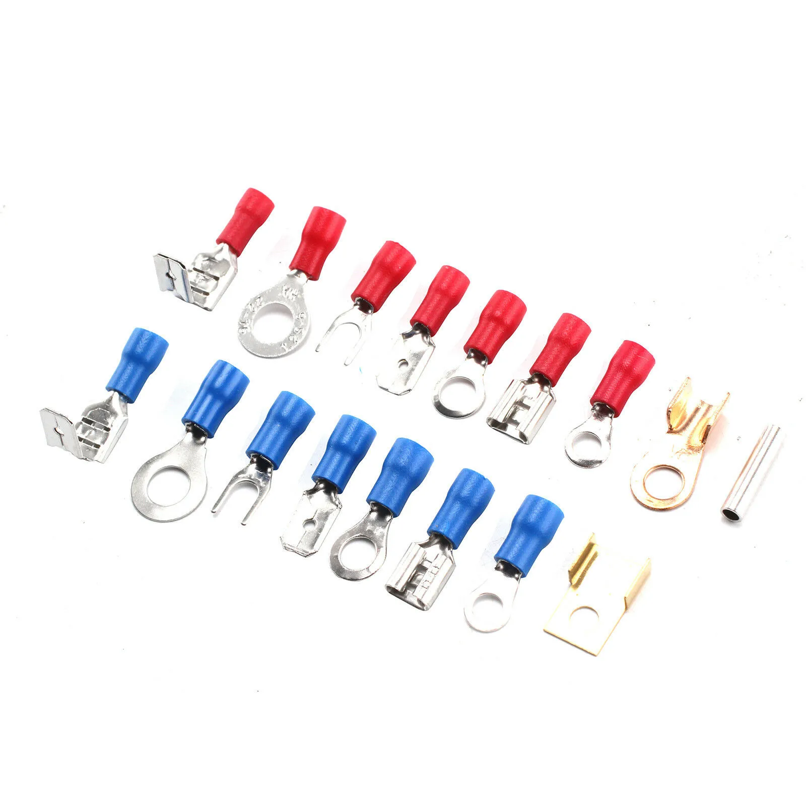 

678PCS Electrical Terminals Connectors Car Wire Assorted Insulated Crimp Box Kit Automotive Wire Electrical Terminal Crimping