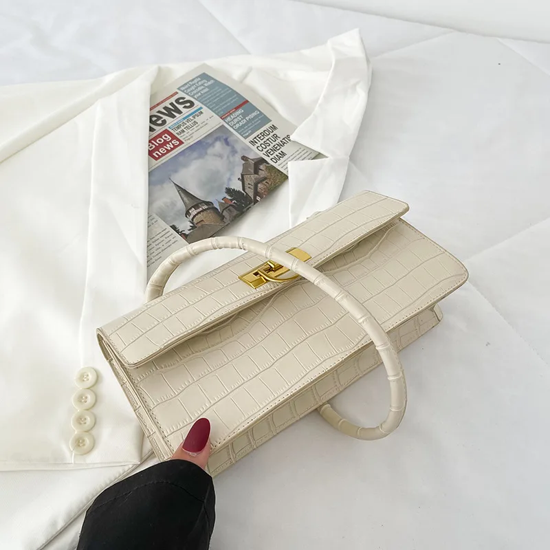 

2021 Designer Women Texture Portable Commuter Leisure Small Square Handbags Shoulder Oblique Portable Armpit Crossbody Bag