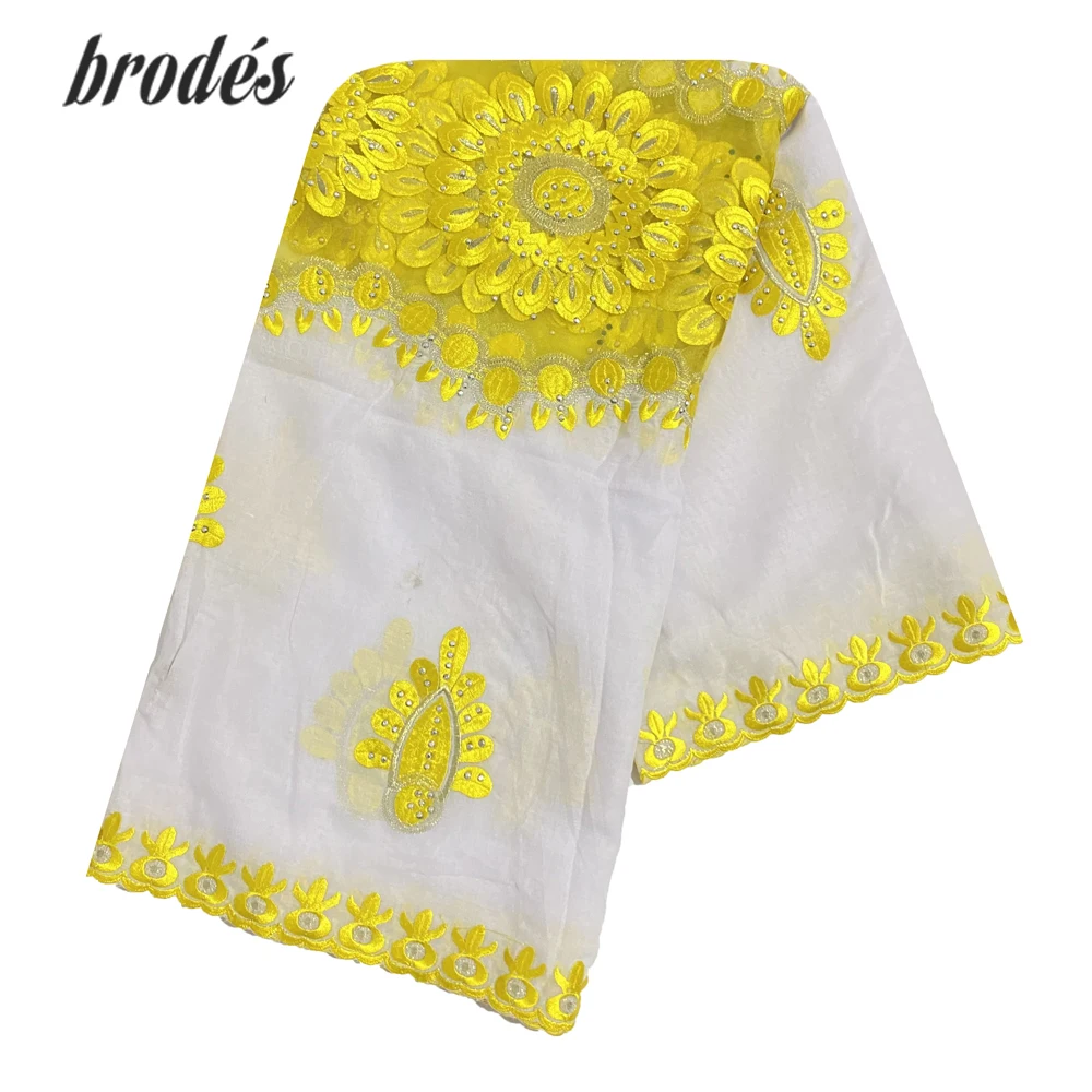 Рамадан Новые африканские женщины Дубай вышивка хлопок Сращивание с цветами