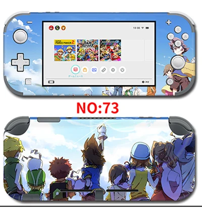 Защитная крышка наклейка Виниловая для консоли Nintendo switch lite Xenoblade 2/цельный