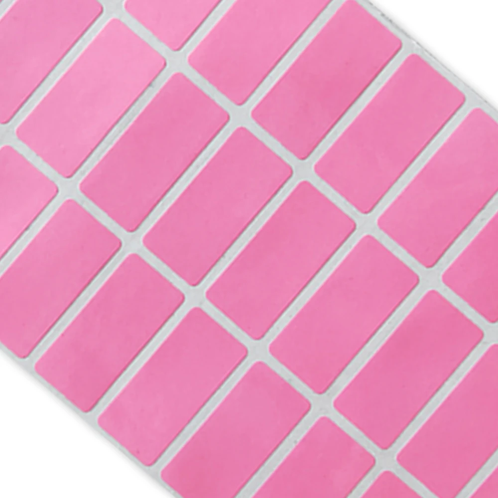 Multi Size Pink Waterproof Handwritten Blank Name Stickers Custom Personalised Label Student DIY Personal School Stationery Tags | Дом и сад