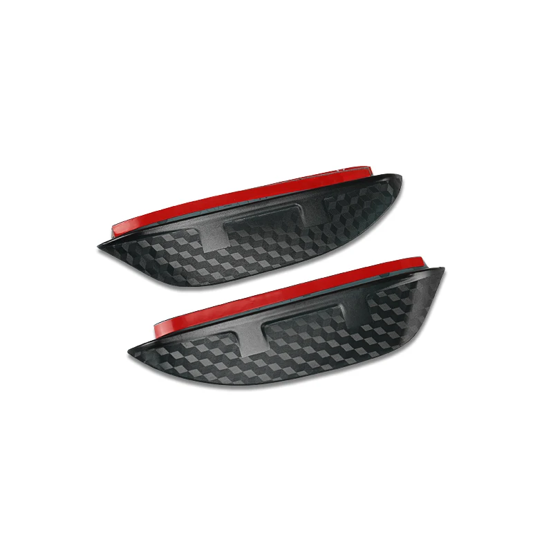 Автомобильный Стайлинг из углеродного волокна с рисунком автомобиля зеркало