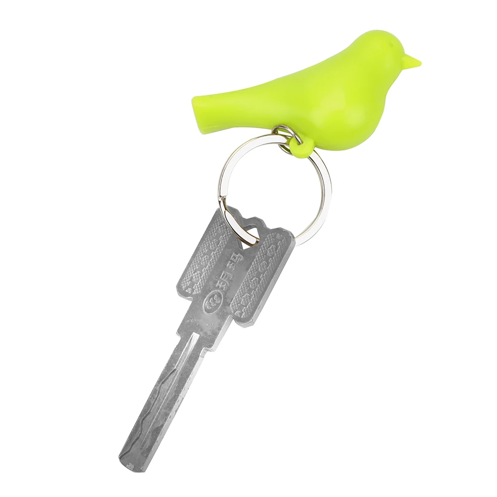 Keyholder Hanger Creative Double Bird Nest Sparrow House Whistle Storage Rack Key Organizer Wall Mounted Couple Keychain | Дом и сад