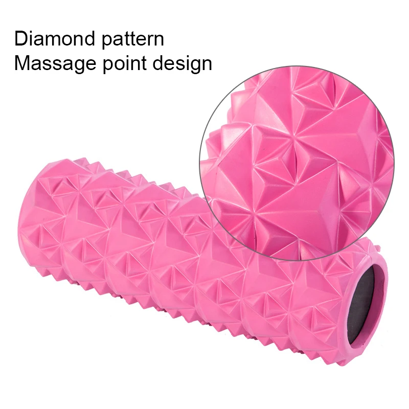 Блоки для йоги EVA тренажерный зал Пилатес пенопластовый ролик высокая плотность