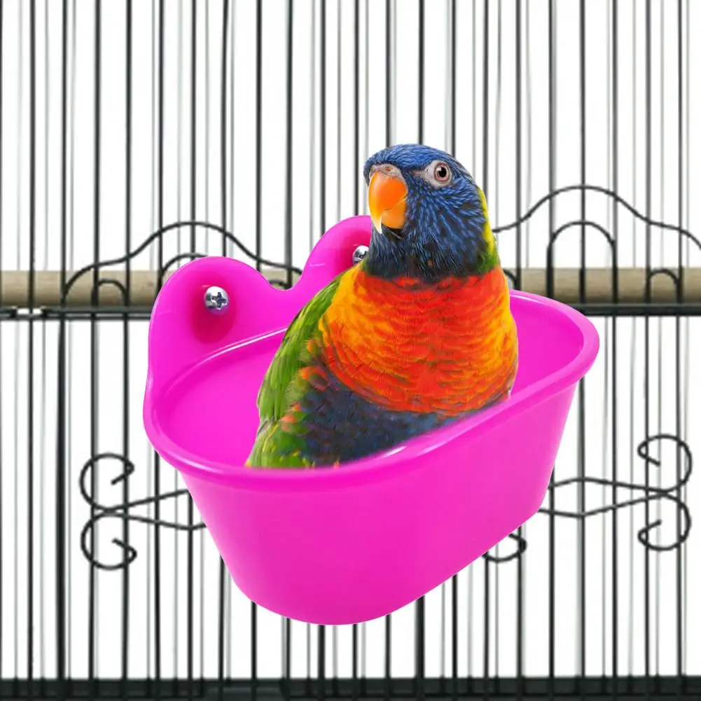 Parrot ванна с зеркалом клетка для домашних животных аксессуары Птичье зеркало для вечеринки коробка клетка для птиц маленькая клетка для попугая птиц игрушки для птиц