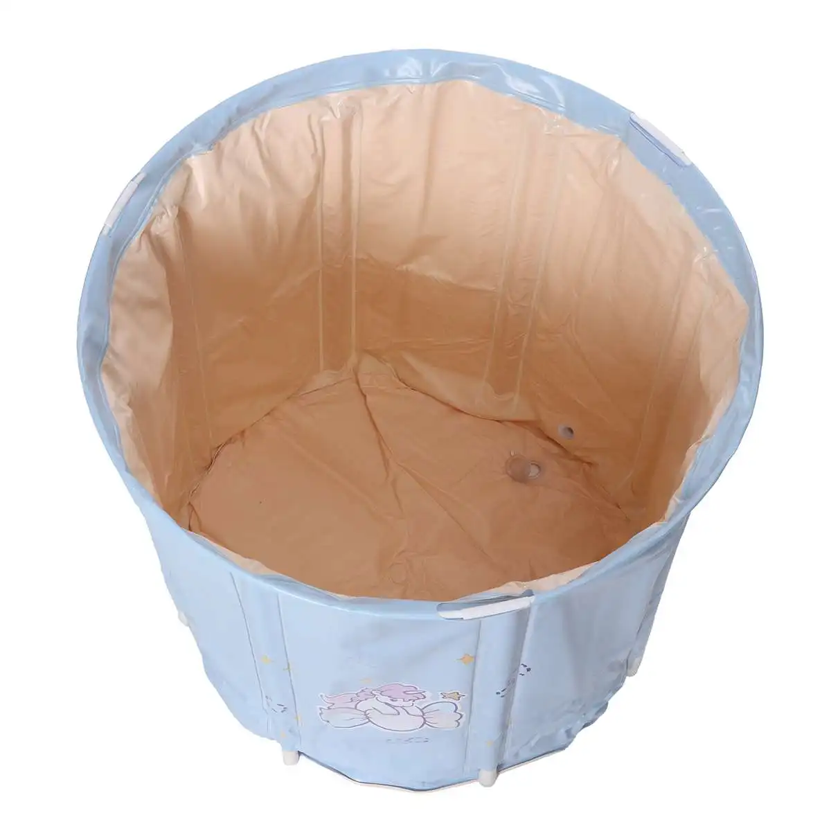 

Portable Bathtub Folding Bath Bucket Foldable Large Adult Tub Baby Swimming Pool Insulation Separate Family Bathroom SPA Tub