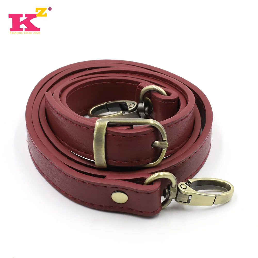 110-120cm Adjustable Bag Strap Leather Bag Handle Strap Shoulder Crossbody Handbag Handle Replacement for DIY Accessories KZ0075