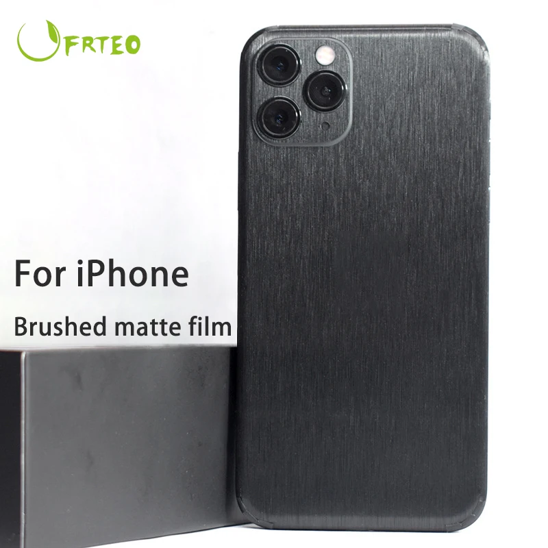 Матовый мобильный телефон наклейки для iPhone 11 Pro Max 6 6S 7 8 Plus 5 X XR XS задняя крышка