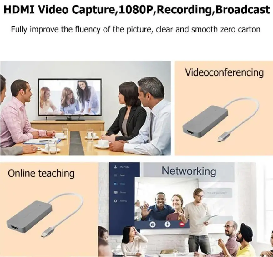 Горячая EZCAP265 UVC USB C type C 1080P HD HDMI видео захвата карты привода- игра прямая потоковая для windows Mac Linux OS X