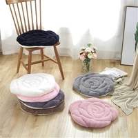 round shorthaired rose cushion tatami plush chair cushion home floor decor cushion pad car mat chair japanese style
