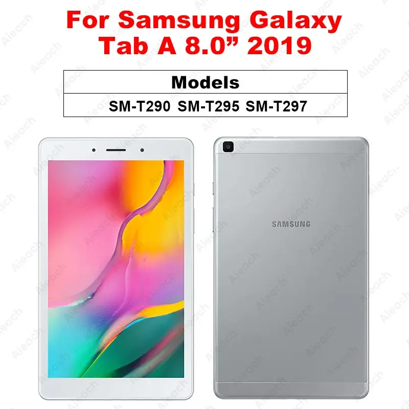 Tab A 8.0 2019 T290 9D пленка из закаленного стекла с закругленными краями для samsung Galaxy Tab A 10,5 A 10,1 8,0 Защита экрана для Galaxy Tab S4 S5e S6 - Цвет: Tab A 8.0 2019 T290