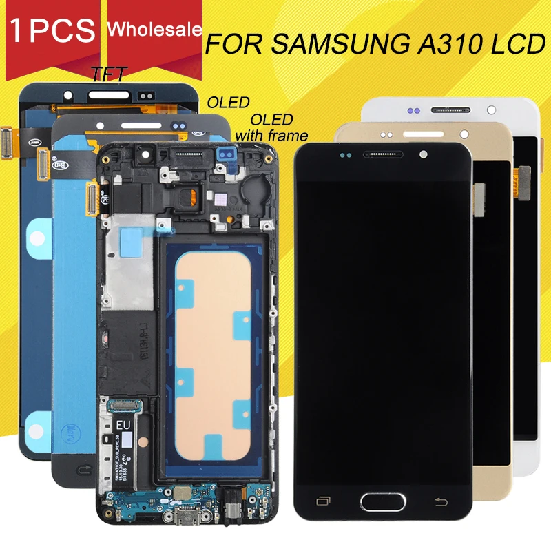 Dinamico 4 7 дюймов A310 ЖК дисплей для Samsung Galaxy A3 2016 Lcd|Экраны мобильных телефонов| |