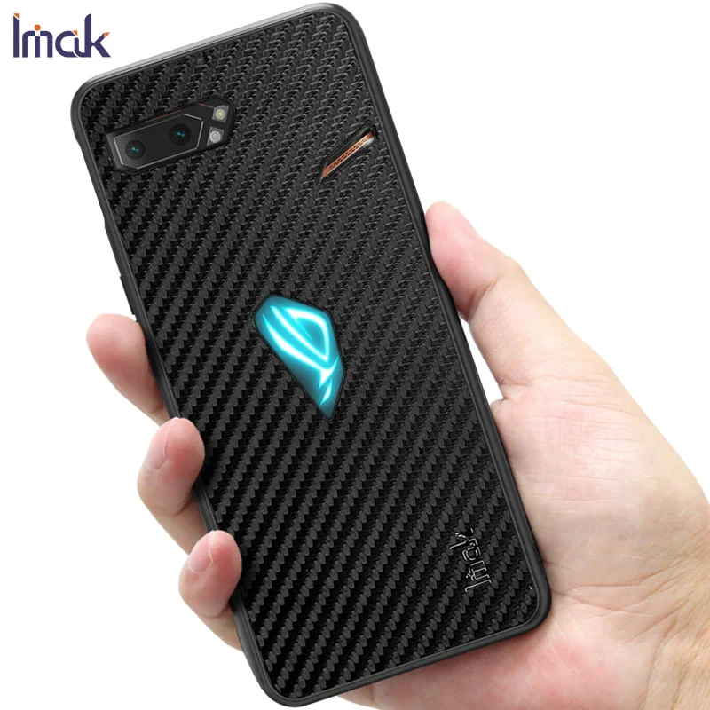 Imak Для Asus ROG2 ROG Phone II ZS660KL чехол из искусственной кожи Классическая текстура