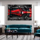 Формула 1 Питстоп, автомобильные гонки, художественный плакат и принты, домашнее настенное искусство, Декор, холст, живопись для гостиной, украшение, роспись