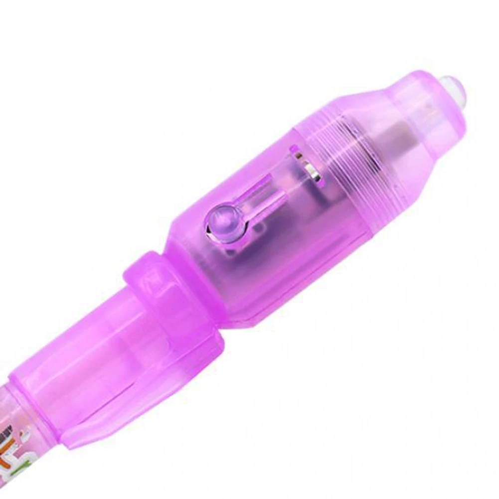

Creatived Secret Message Invisible Ink Pen with UV Black Light Kid Student Gift