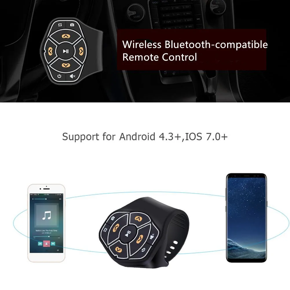 Беспроводная кнопка рулевого колеса автомобиля пульт дистанционного управления