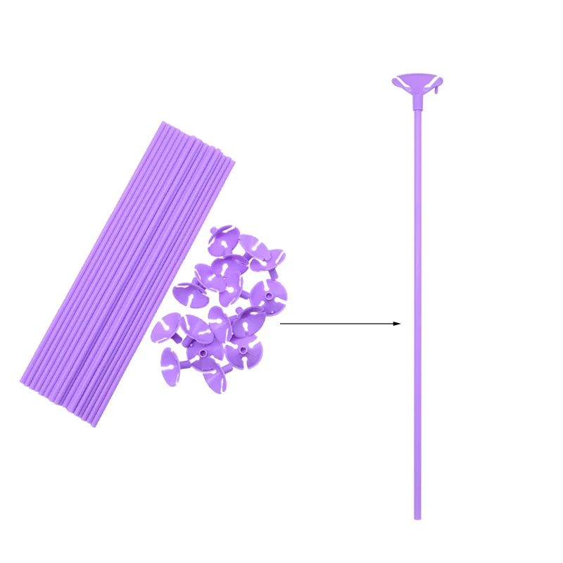 10-50 шт. латексные разноцветные держатели для воздушных шаров 30 см | Дом и сад