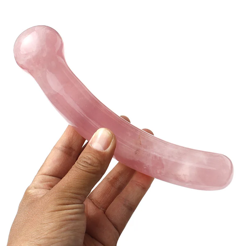 

1 Pcs Many Kinds Of Natural Rose Crystal Massage Yoni Wand