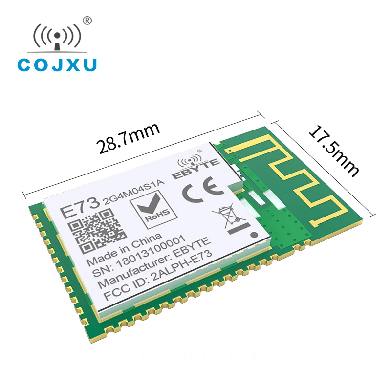 NRF52810 BLE 4 2 5 0 Bluetooth модуль ГГц Встроенный ARM MCU беспроводной приемопередатчик