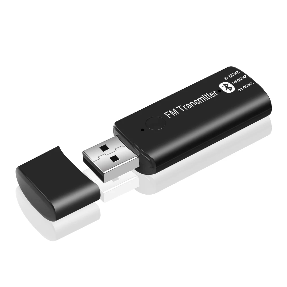 Автомобильный USB Bluetooth 5 0 fm передатчик 3 мм беспроводной аудио приемник с