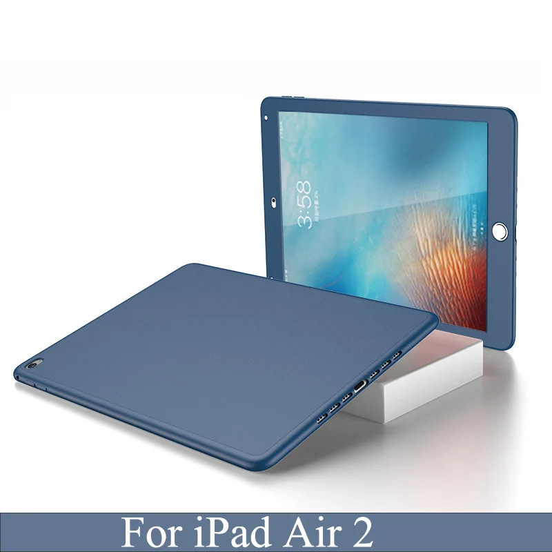 Роскошный 360 полный защитный чехол для планшета iPad Air 2 9 7 A1566 A1567 закаленное стекло