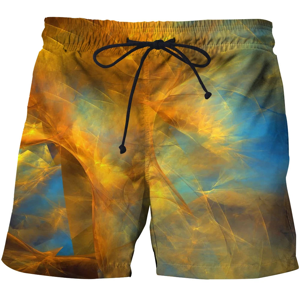 

Beach Pants Men's Quick-drying Loose Shorts Seaside Holiday Can Be Launched Hot Spring Swimming Trunks Large Size Drop Shipping